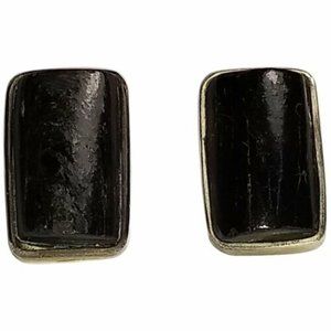 Alberto Juan Mexican Sterling Silver Modern Jet Ea